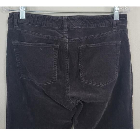 Chaps Corduroy Pants Womens Size 6 Straight Leg Boho Hippie Skater Classic Pants - Picture 4 of 6